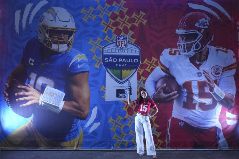 Chiefs draw more fans in Brazil but some supporters disappointed Taylor Swift nowhere to be seen | iNFOnews.ca