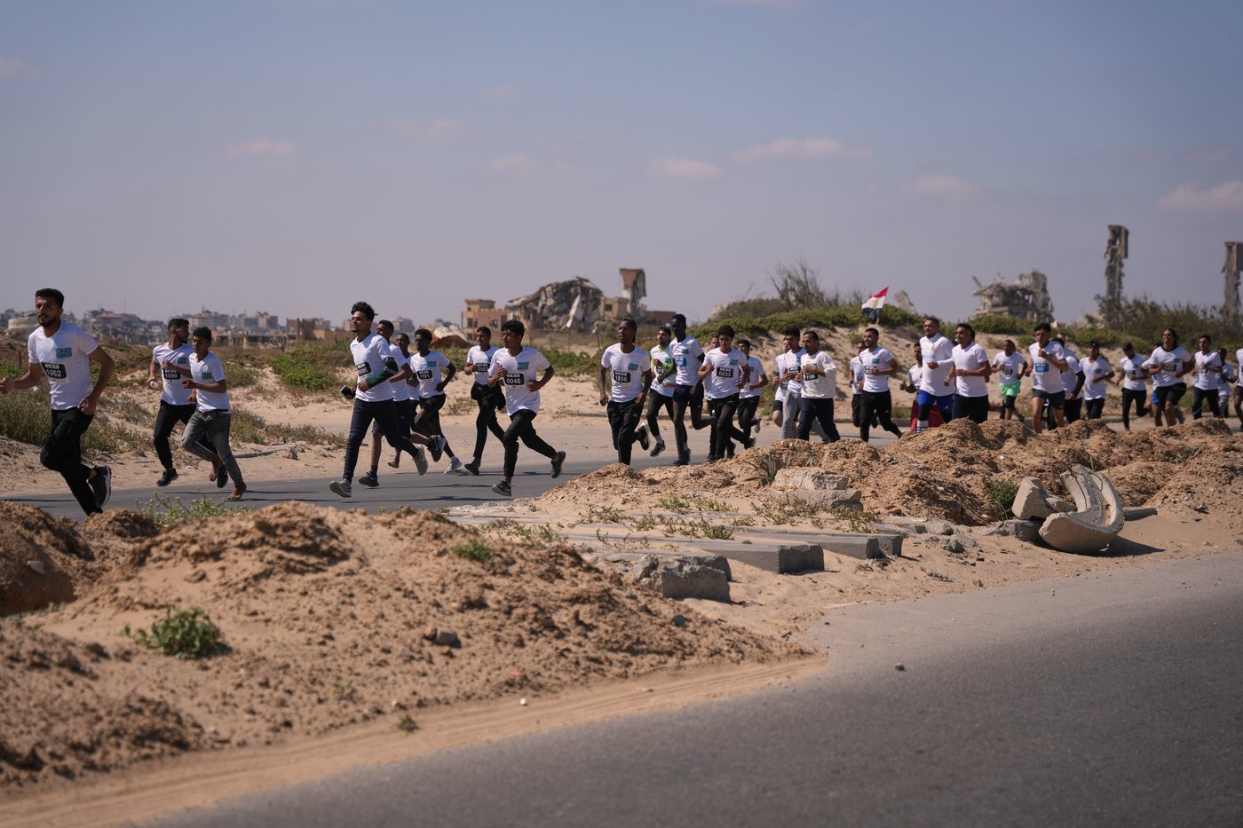 Photos of the Palestinian marathon | iNFOnews.ca