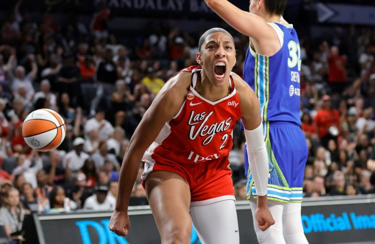 A'ja Wilson scores 32 points as the Aces beat the Wings 99-84 to avoid a sweep | iNFOnews.ca