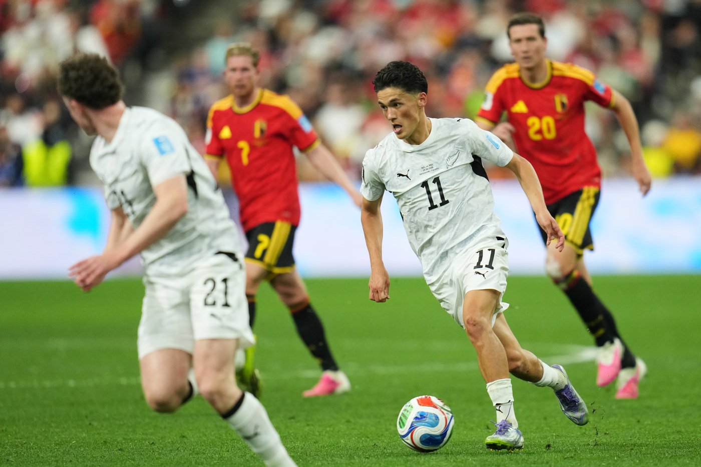 Trossard, De Bruyne score and Belgium defeats New Zealand 5-1 to advance at the World Cup | iNFOnews.ca Trossard, De Bruyne score and Belgium defeats New Zealand 5-1 to advance at the World Cup | iNFOnews.ca