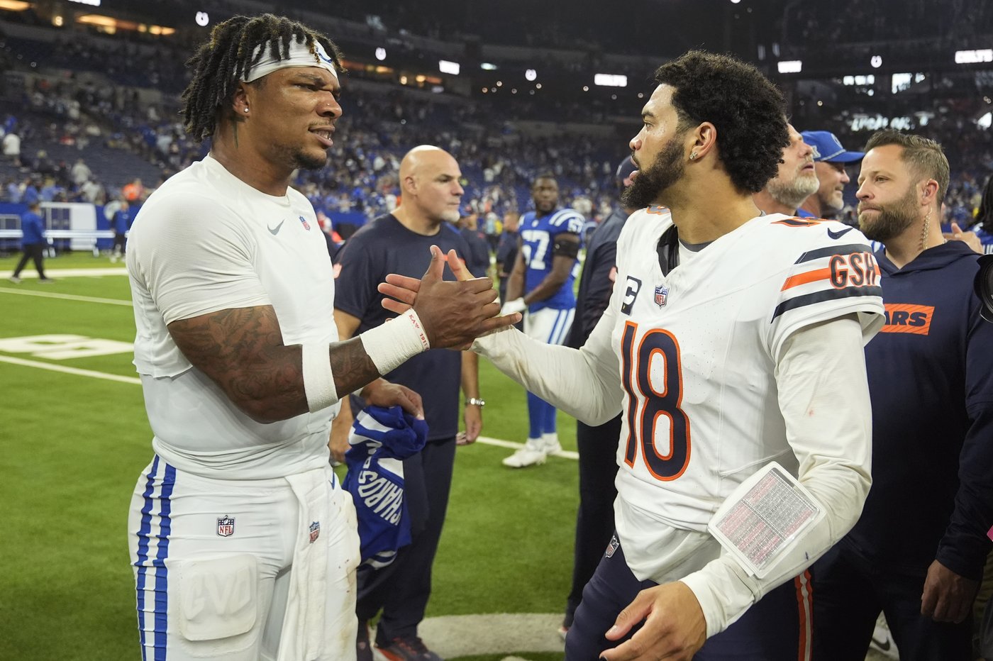 Bears see improvement in Caleb Williams' performance, but it comes in a 21-16 loss to Colts | iNFOnews.ca Bears see improvement in Caleb Williams' performance, but it comes in a 21-16 loss to Colts | iNFOnews.ca