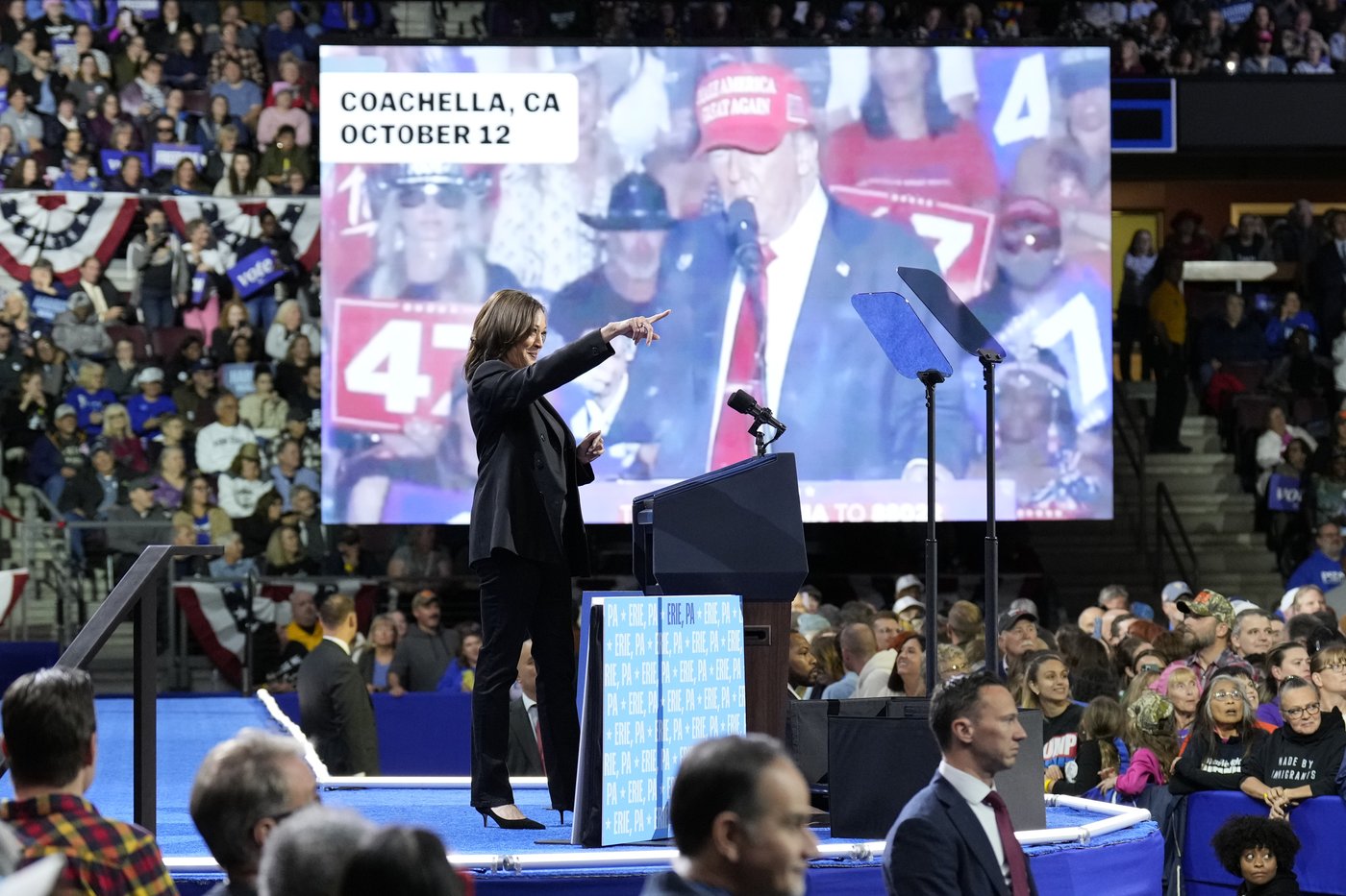 Harris and Trump say America tanks if they lose. So why the exuberance at their rallies? | iNFOnews.ca