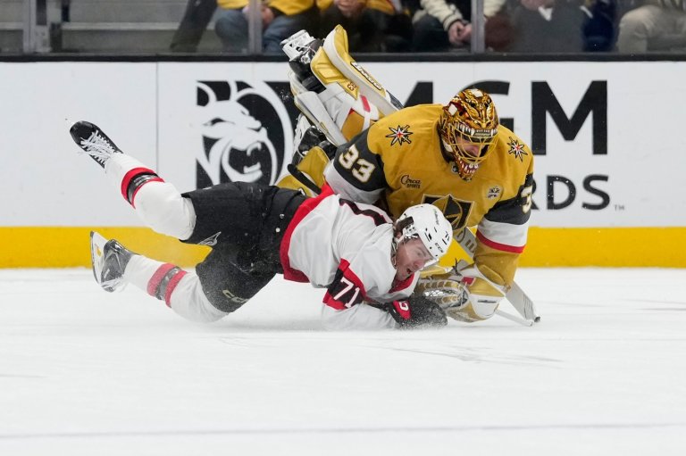 Raphael Lavoie scores his 1st NHL goal as the Golden Knights beat the Senators 4-1 | iNFOnews.ca