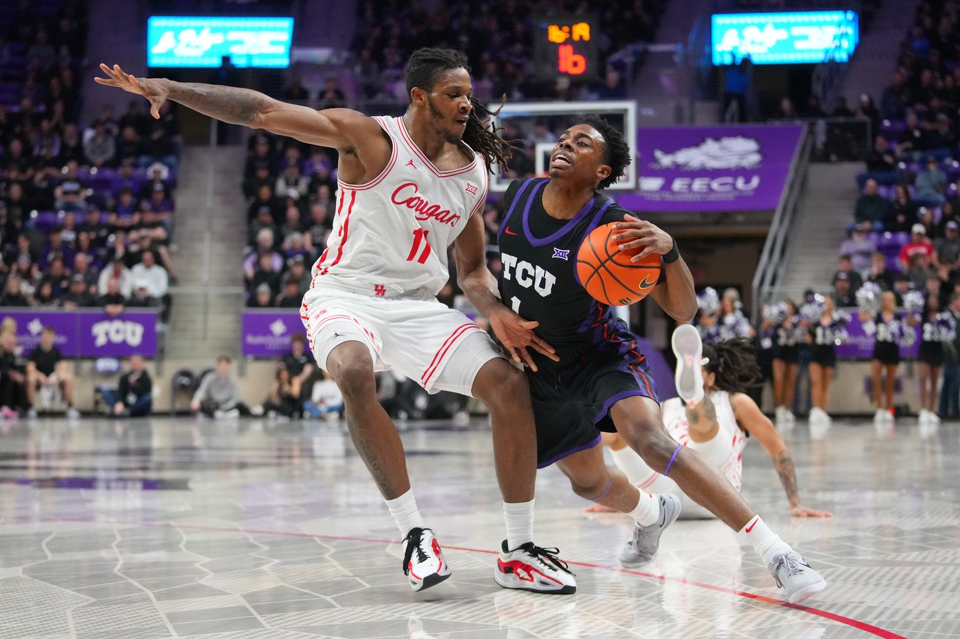 Top freshman Kingston Flemings scores 25, Emanuel Sharp has 23 as No. 10 Houston beats TCU 79-70 | iNFOnews.ca