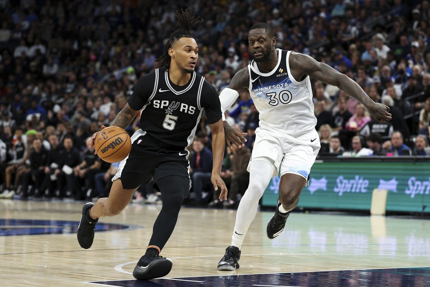 DiVincenzo scores 26 to lead Timberwolves past Spurs 112-110 despite 34 points from Wembanyama | iNFOnews.ca DiVincenzo scores 26 to lead Timberwolves past Spurs 112-110 despite 34 points from Wembanyama | iNFOnews.ca