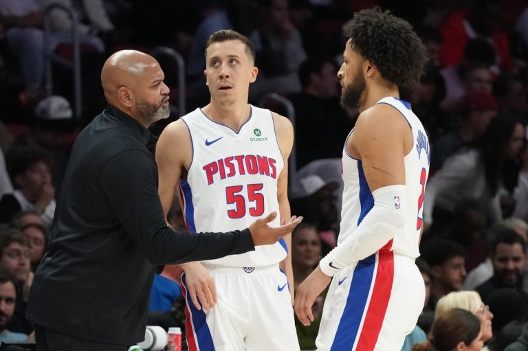 Duncan Robinson gets a win in return to Miami, as Pistons hold off Heat 138-135 | iNFOnews.ca