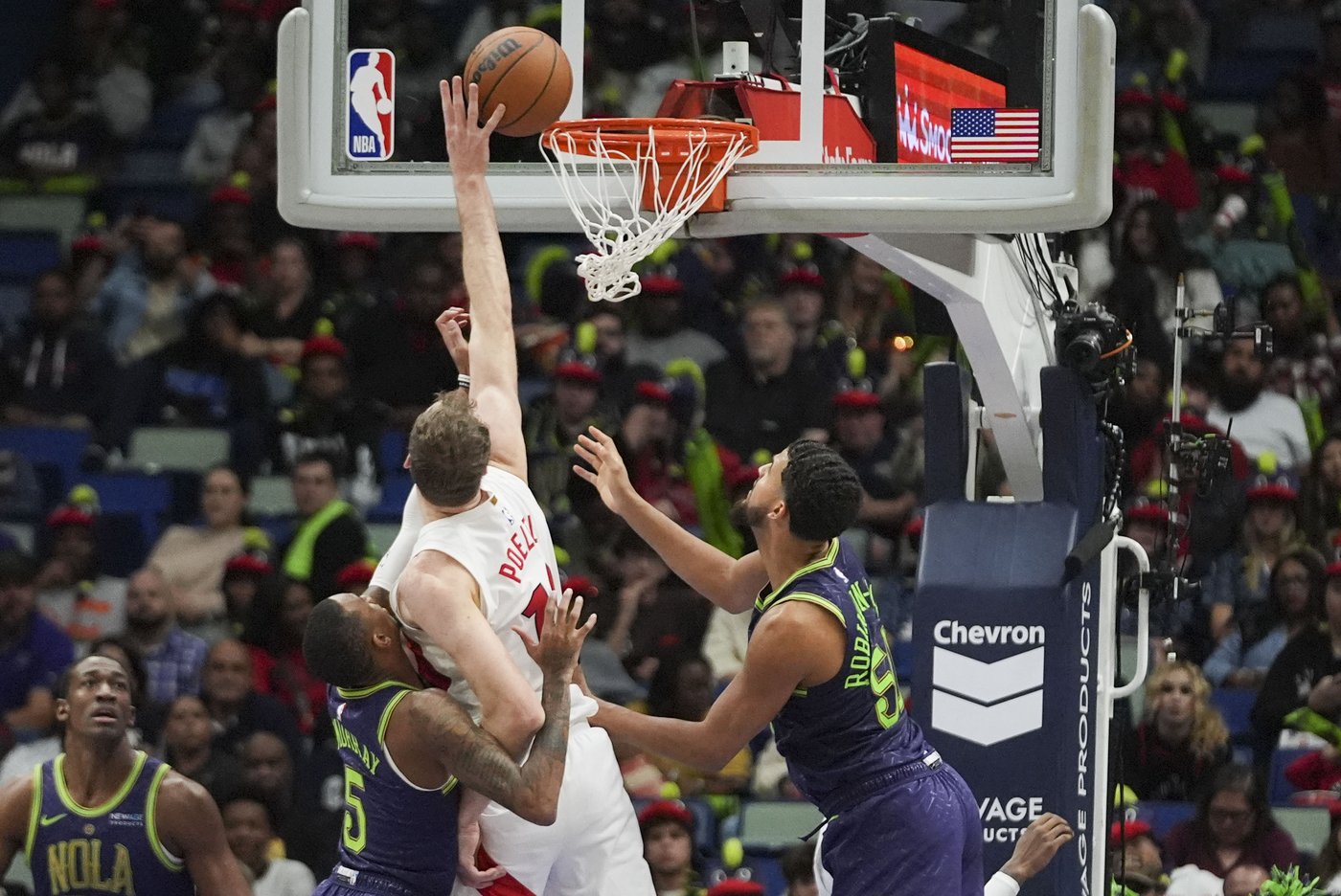 Agbaji and Battle rain down 3s as the Raptors beat the hapless Pelicans 119-93 | iNFOnews.ca