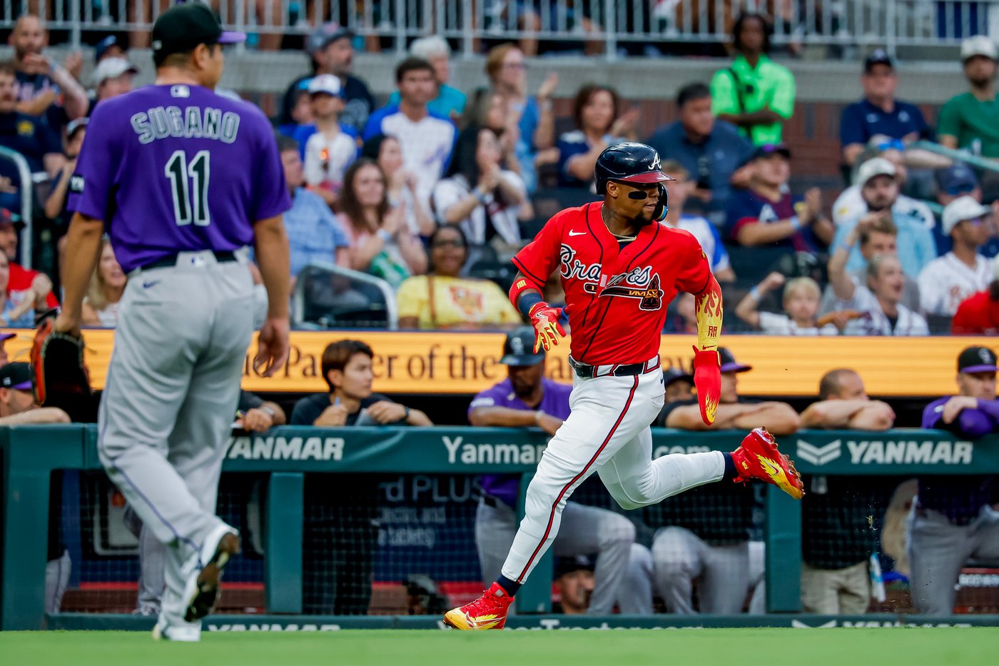 Braves' Ronald Acuña has 3 hits and scores 3 runs in his 1st game hitting cleanup since 2022 | iNFOnews.ca Braves' Ronald Acuña has 3 hits and scores 3 runs in his 1st game hitting cleanup since 2022 | iNFOnews.ca
