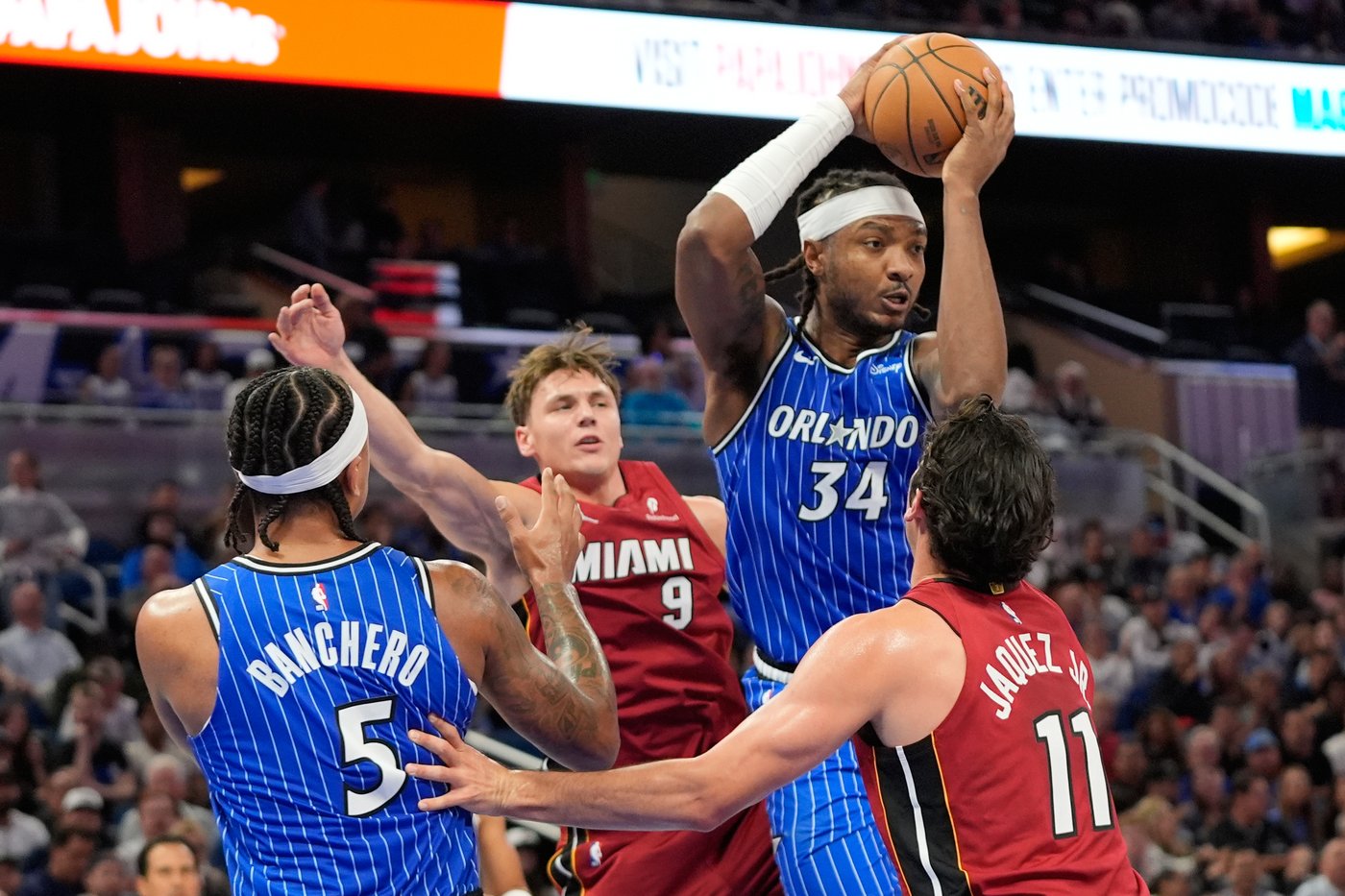 Franz Wagner scores 32 points, Magic hold off Heat 106-105 | iNFOnews.ca Franz Wagner scores 32 points, Magic hold off Heat 106-105 | iNFOnews.ca