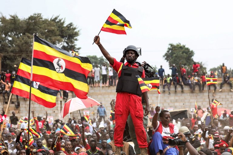 Photos show opposition leader Bobi Wine campaigning ahead of Uganda's presidential election | iNFOnews.ca
