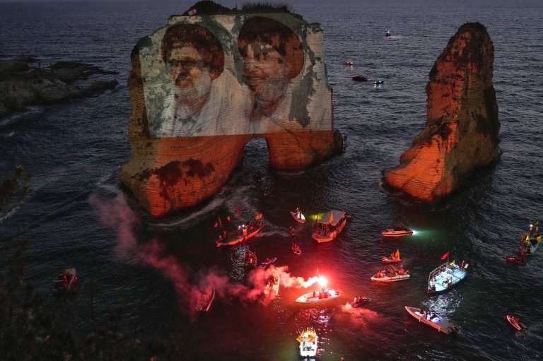 Photos show Hezbollah supporters honoring slain leaders Nasrallah and Safieddine despite PM's ban | iNFOnews.ca
