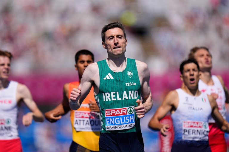 Irish runner Mark English breaks European championships record in 800 meters | iNFOnews.ca