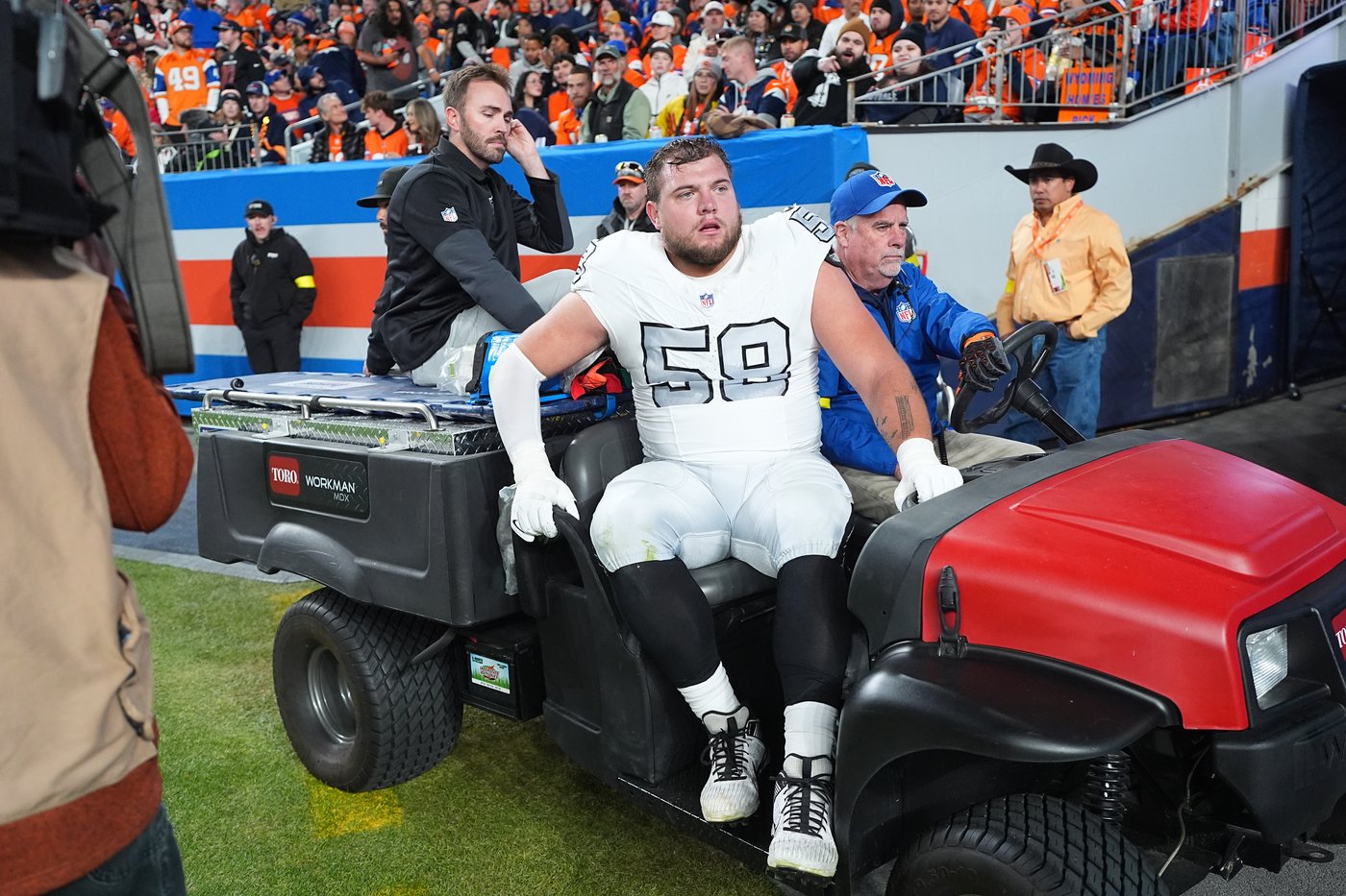 Raiders' Jackson Powers-Johnson to go on injured reserve because of serious ankle injury | iNFOnews.ca