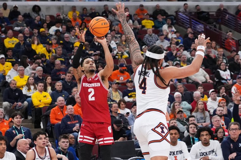 Badgers come back again, rally from 15 down to beat Illini in Big Ten Tournament | iNFOnews.ca