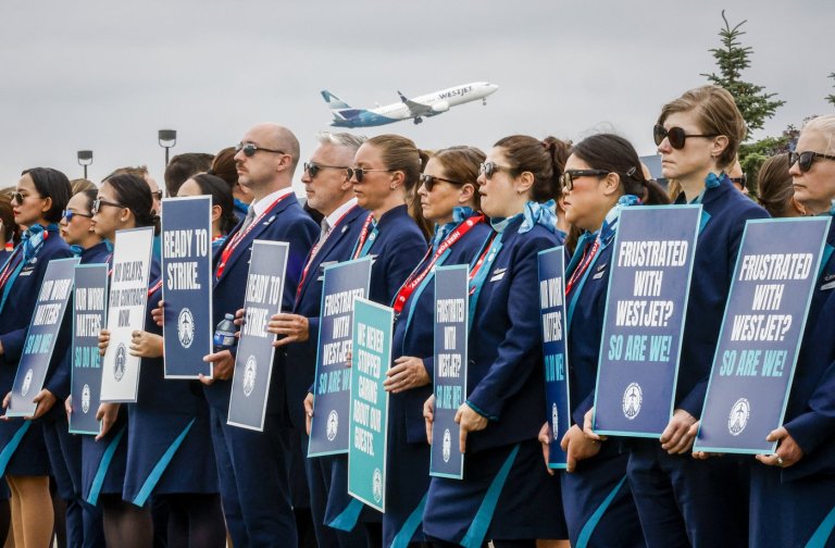 WestJet cancels flights as Sunday strike deadline looms | iNFOnews.ca