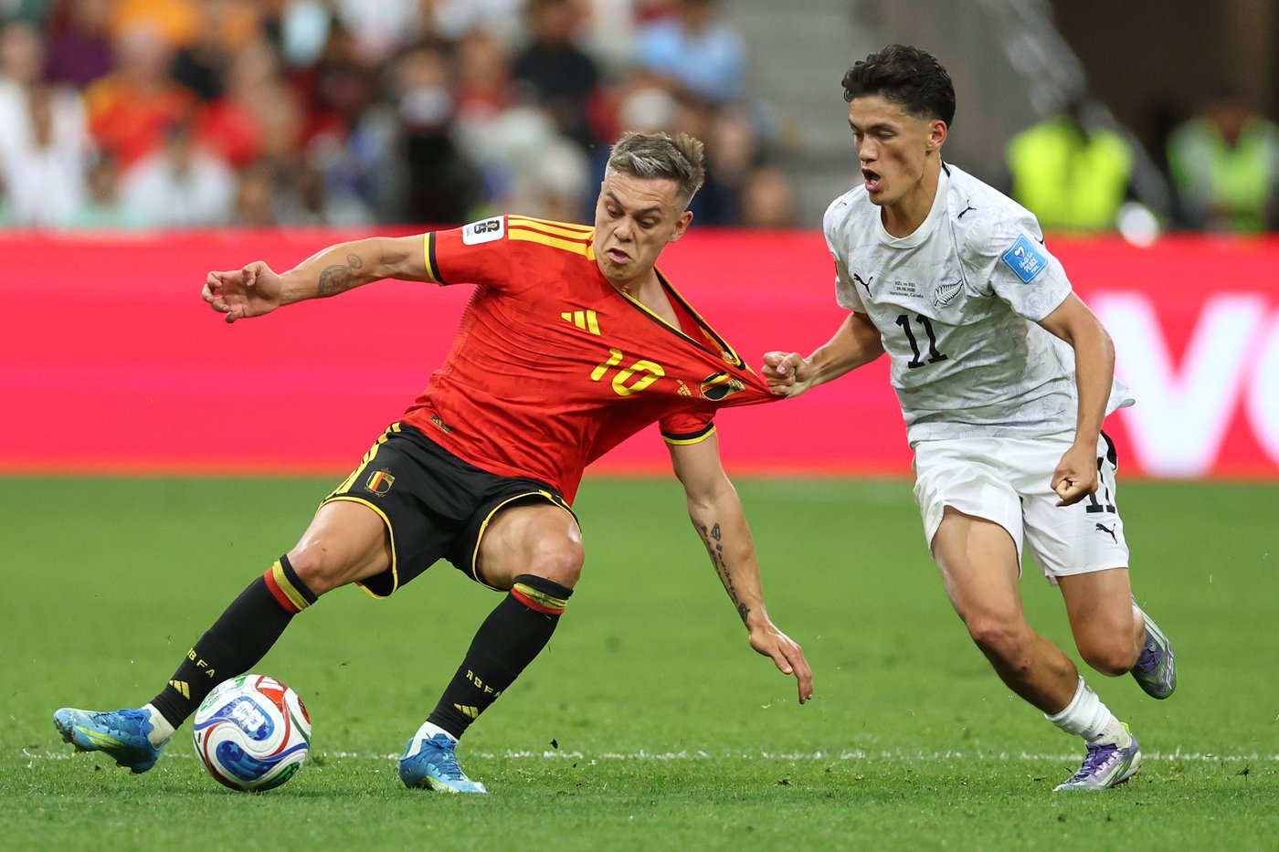 Trossard, De Bruyne score and Belgium defeats New Zealand 5-1 to advance at the World Cup | iNFOnews.ca Trossard, De Bruyne score and Belgium defeats New Zealand 5-1 to advance at the World Cup | iNFOnews.ca