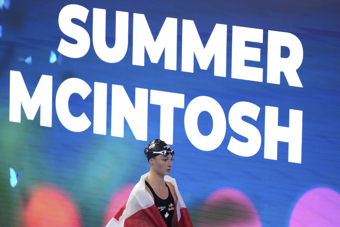 Canada's McIntosh wins second gold at world swimming championships | iNFOnews.ca