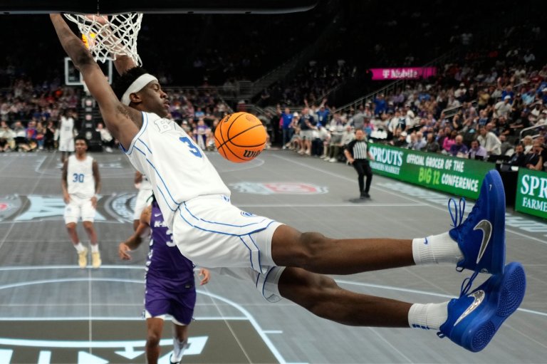 AJ Dybantsa shines with 40-point night in No. 10 seed BYU's Big 12 tourney win over K-State | iNFOnews.ca