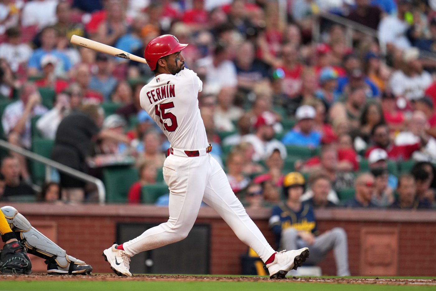 Burleson, Fermín homers power Cardinals to a 5-1 win that snapped 8-game skid against Brewers | iNFOnews.ca