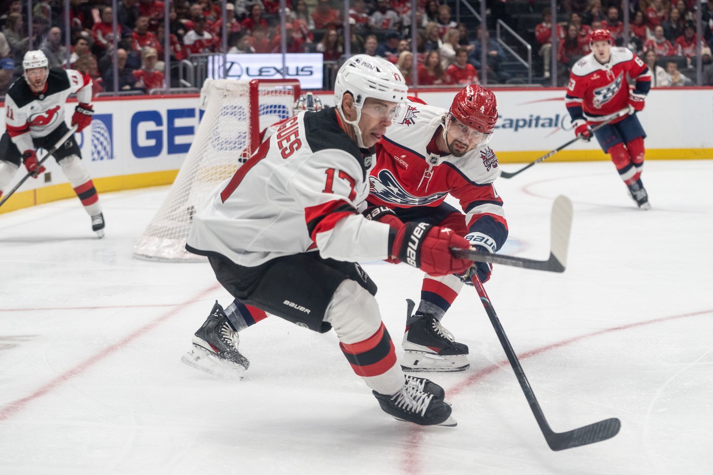 Ryan Leonard scores highlight-reel goal, leads the Capitals over the Devils 4-2 | iNFOnews.ca