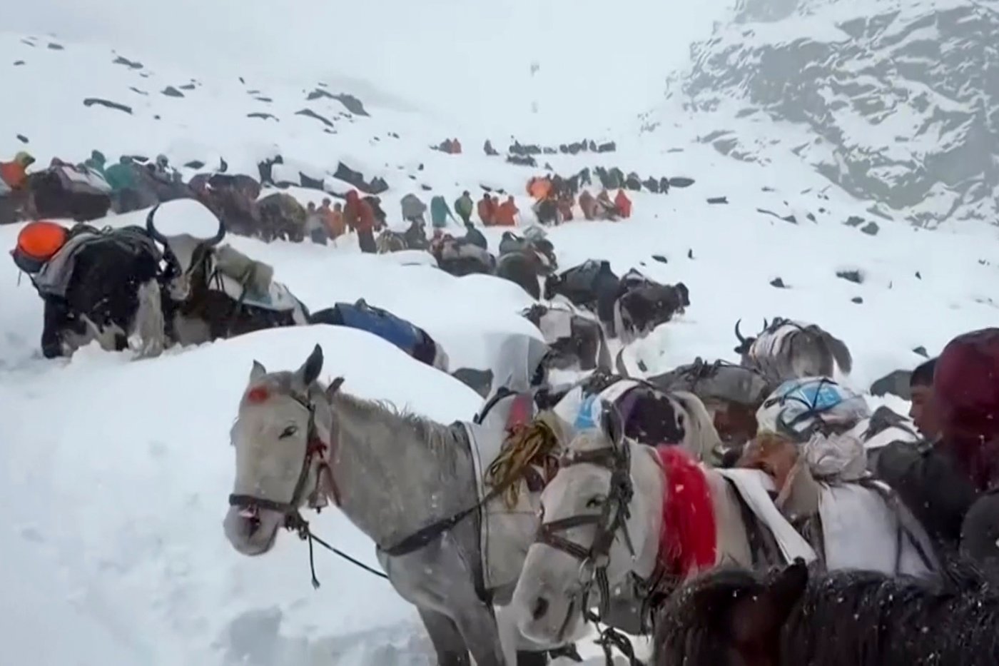 Snowstorm traps hundreds of hikers on Mount Everest during China's national holiday | iNFOnews.ca