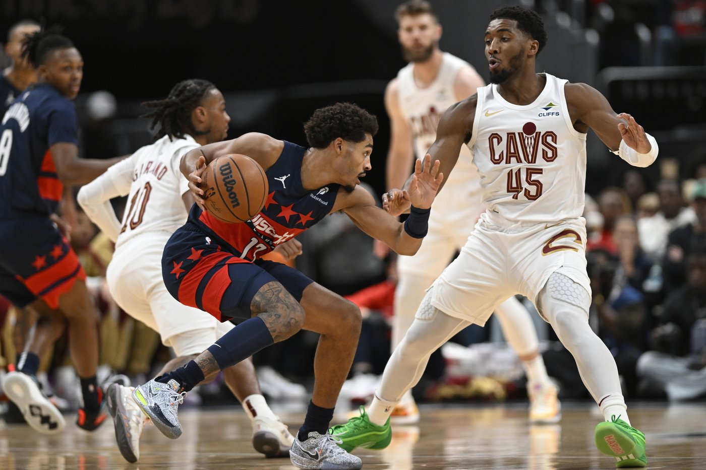 Mitchell, Allen lead Cavaliers to efficient 135-116 win over Wizards | iNFOnews.ca Mitchell, Allen lead Cavaliers to efficient 135-116 win over Wizards | iNFOnews.ca