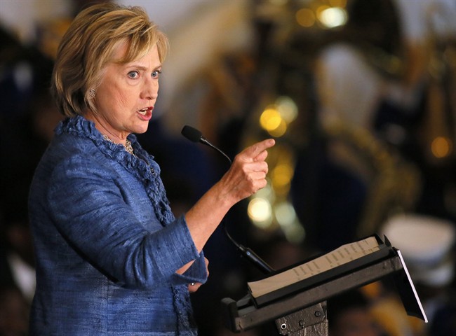 Hillary Clinton drops bombshell on Keystone XL pipeline: 'I oppose it' | iNFOnews.ca CP34672472