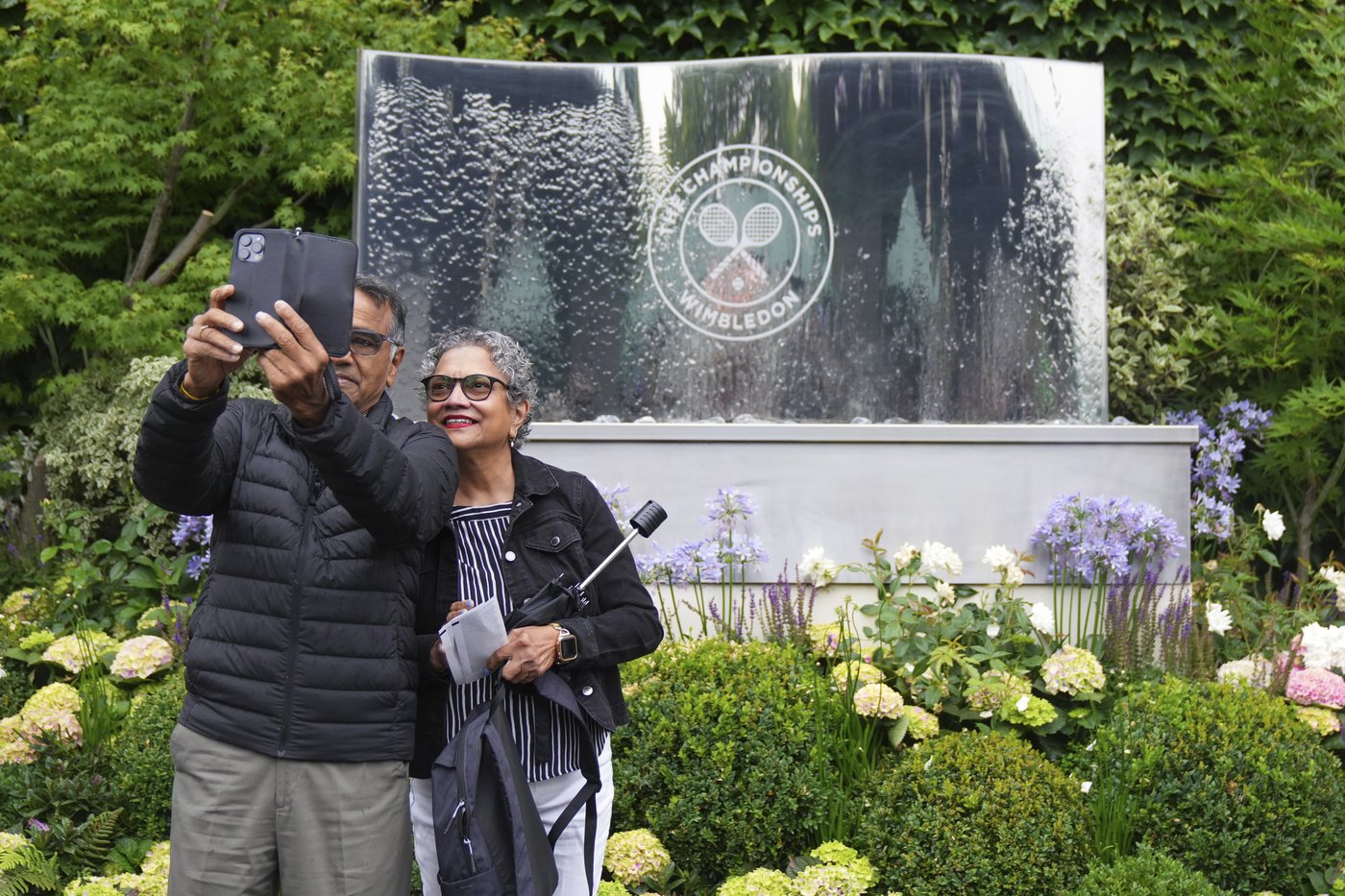 Photos show the rain on Day 3 after the Wimbledon heatwave | iNFOnews.ca