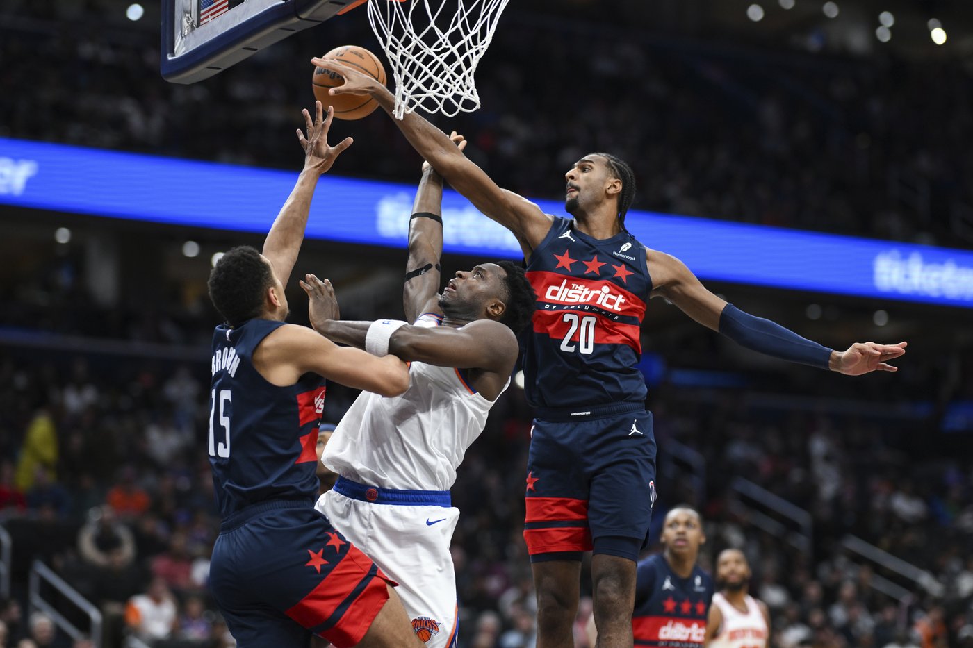 Jalen Brunson scores season-high 55 points in Knicks' 136-132 overtime win vs Wizards | iNFOnews.ca