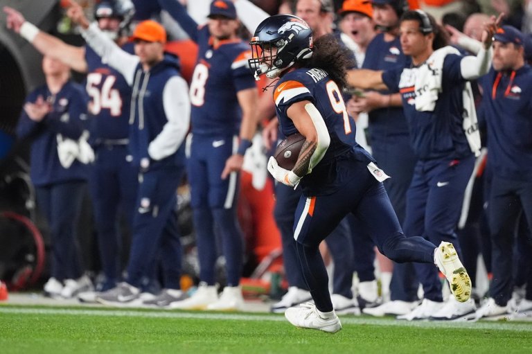 Broncos safety Talanoa Hufanga’s ball-machine grind pays off with pair of picks in win over Rams | iNFOnews.ca