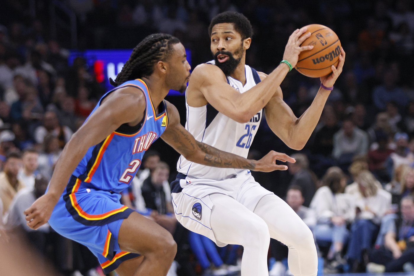 Dinwiddie, Washington lead Mavericks past Thunder 121-115 | iNFOnews.ca