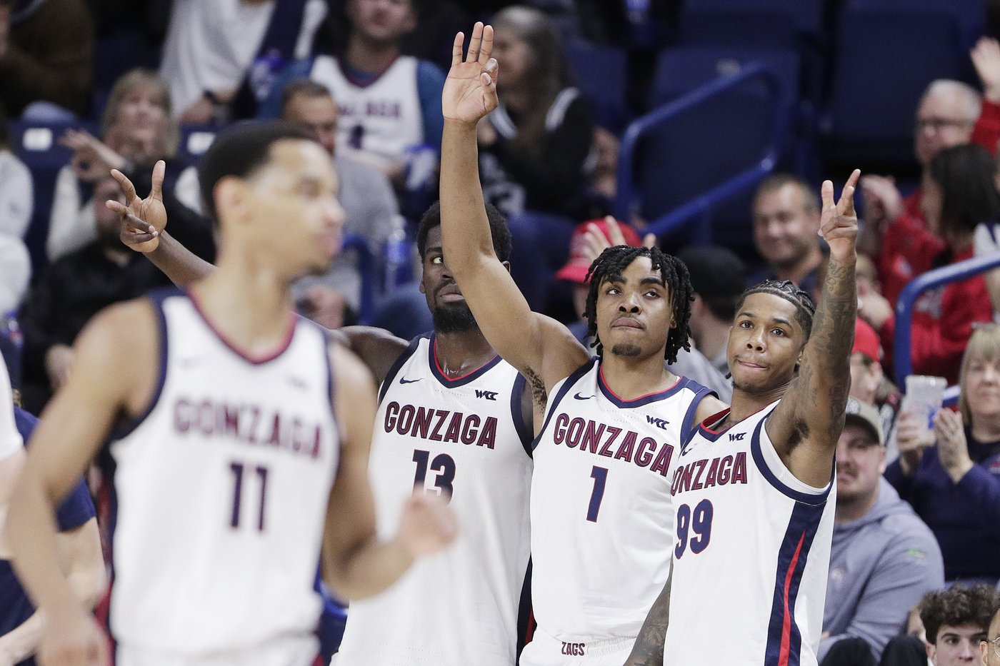 Graham Ike leads No. 13 Gonzaga to 86-65 win over Bucknell | iNFOnews.ca Graham Ike leads No. 13 Gonzaga to 86-65 win over Bucknell | iNFOnews.ca