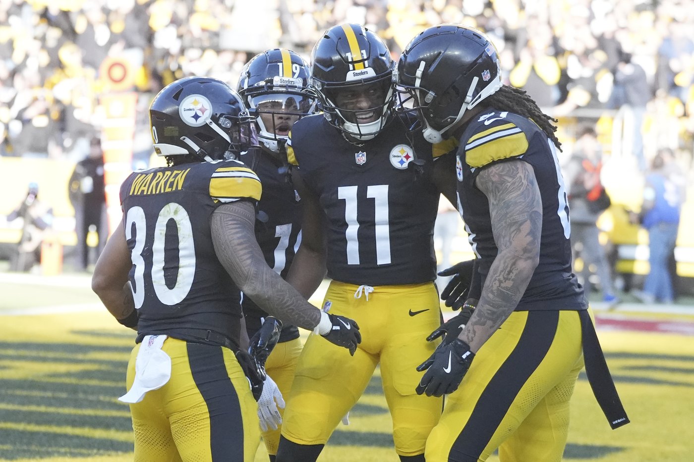 A hamstring injury silenced George Pickens. His Steelers teammates picked up the slack vs. Browns | iNFOnews.ca A hamstring injury silenced George Pickens. His Steelers teammates picked up the slack vs. Browns | iNFOnews.ca