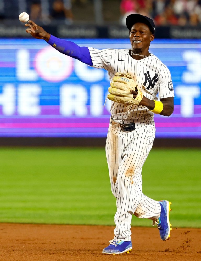 Yankees place 2B Jazz Chisholm Jr. on 10-day injured list with sprained right thumb | iNFOnews.ca