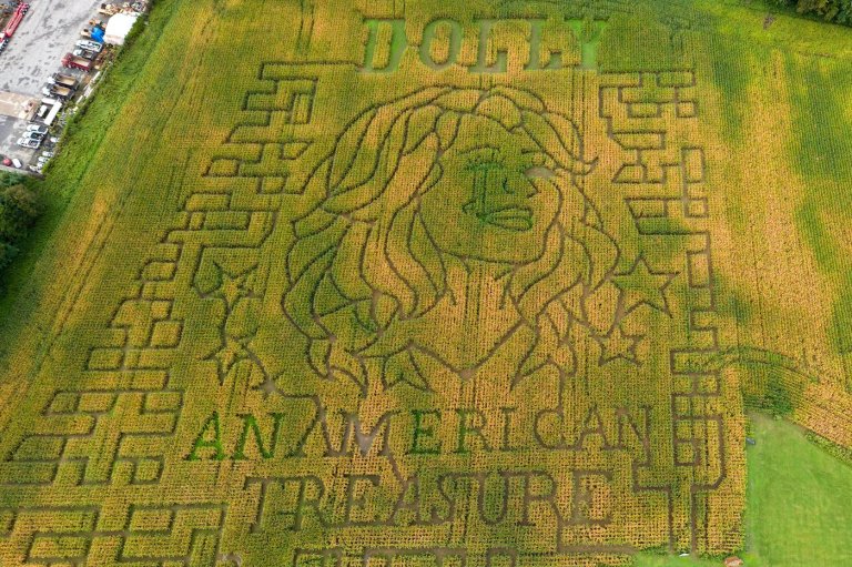 Aw shucks: Dolly Parton corn mazes crop up in fields nationwide | iNFOnews.ca