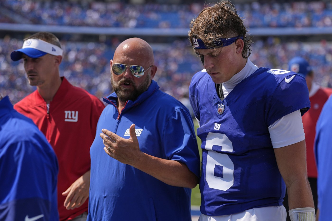 Giants' Brian Daboll went viral for making '6 7' reference. No, he didn't learn it from Jaxson Dart | iNFOnews.ca