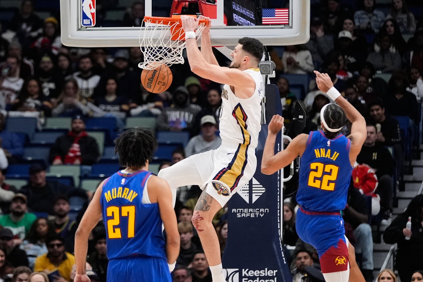 Murray, Watson help Nuggets beat Pelicans 122-116 | iNFOnews.ca