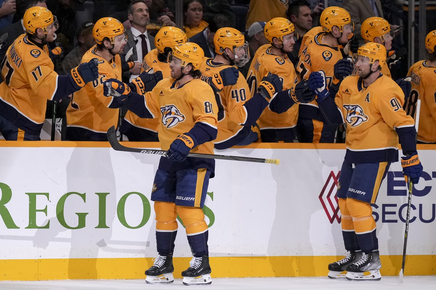 Huberdeau, Rooney lead Flames over Predators 4-3, snap eight-game road skid | iNFOnews.ca