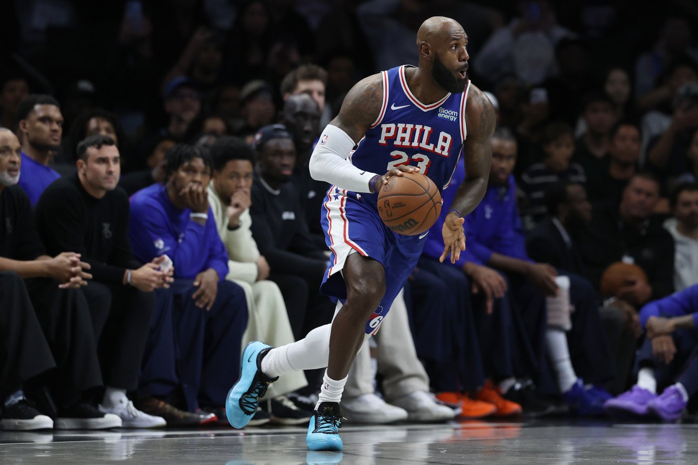 LeBron James has a strong start in his first game with the 76ers and expects things to get better | iNFOnews.ca