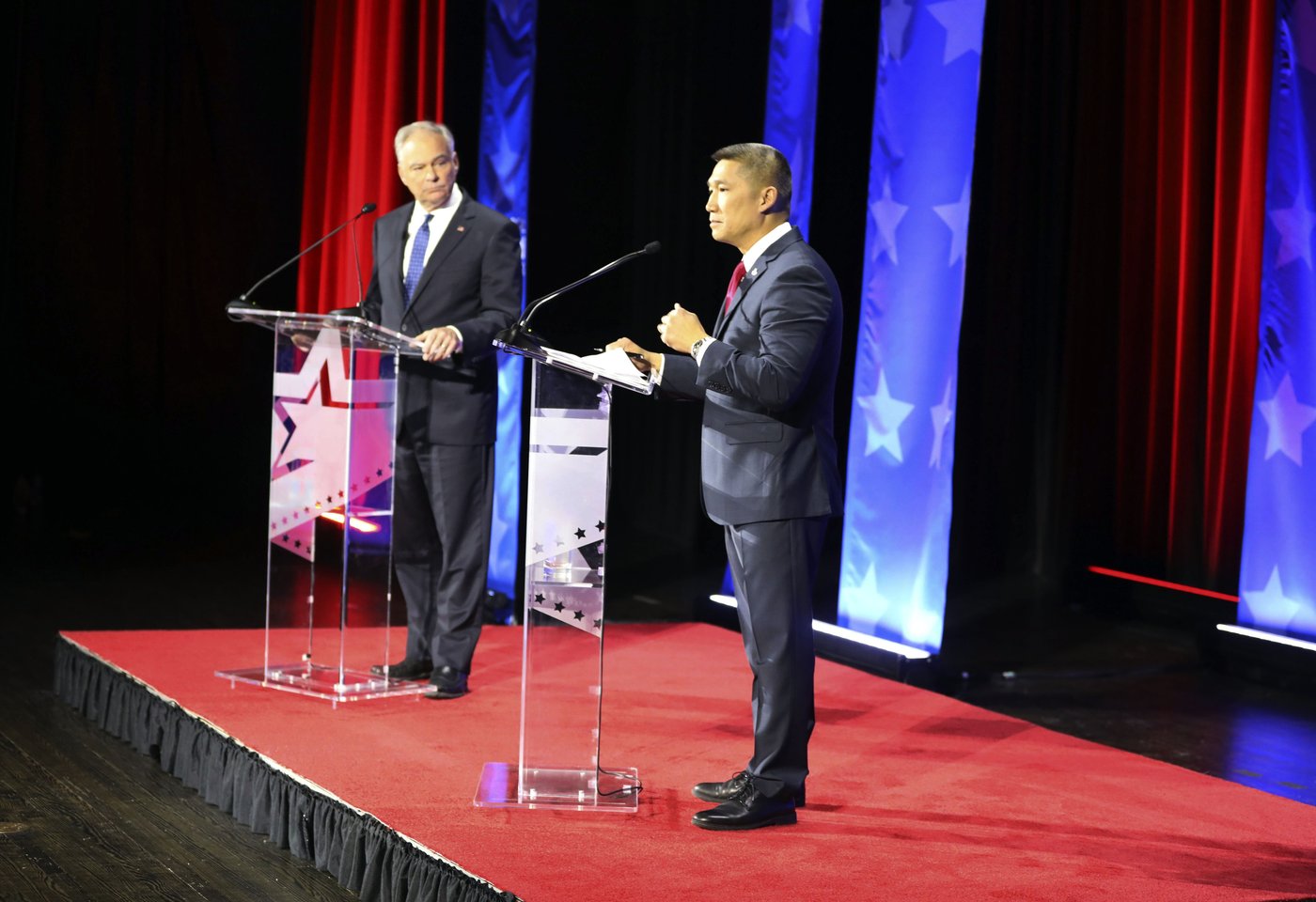 Kaine and Cao face off in only debate of campaign for US Senate seat from Virginia | iNFOnews.ca Kaine and Cao face off in only debate of campaign for US Senate seat from Virginia | iNFOnews.ca