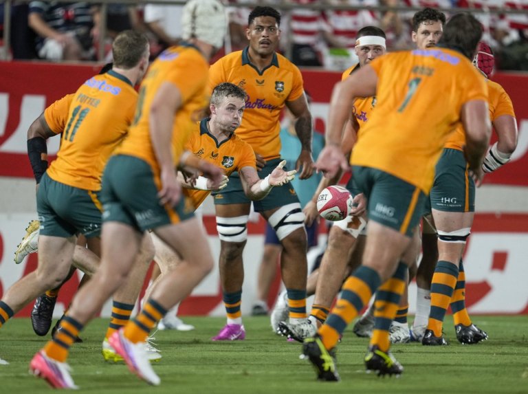 Wallabies lock Miles Amatosero banned 3 weeks for dangerous play in rugby test against Japan | iNFOnews.ca
