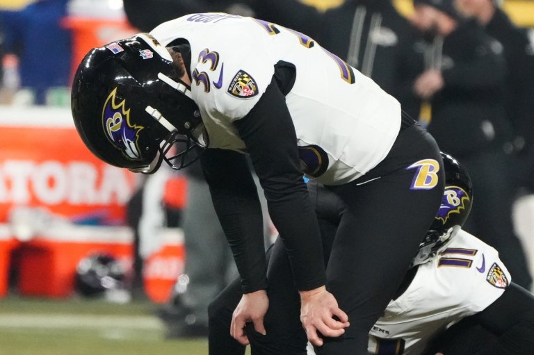 Season of the kicker unravels with missed field goal sending Ravens home and Steelers to playoffs | iNFOnews.ca