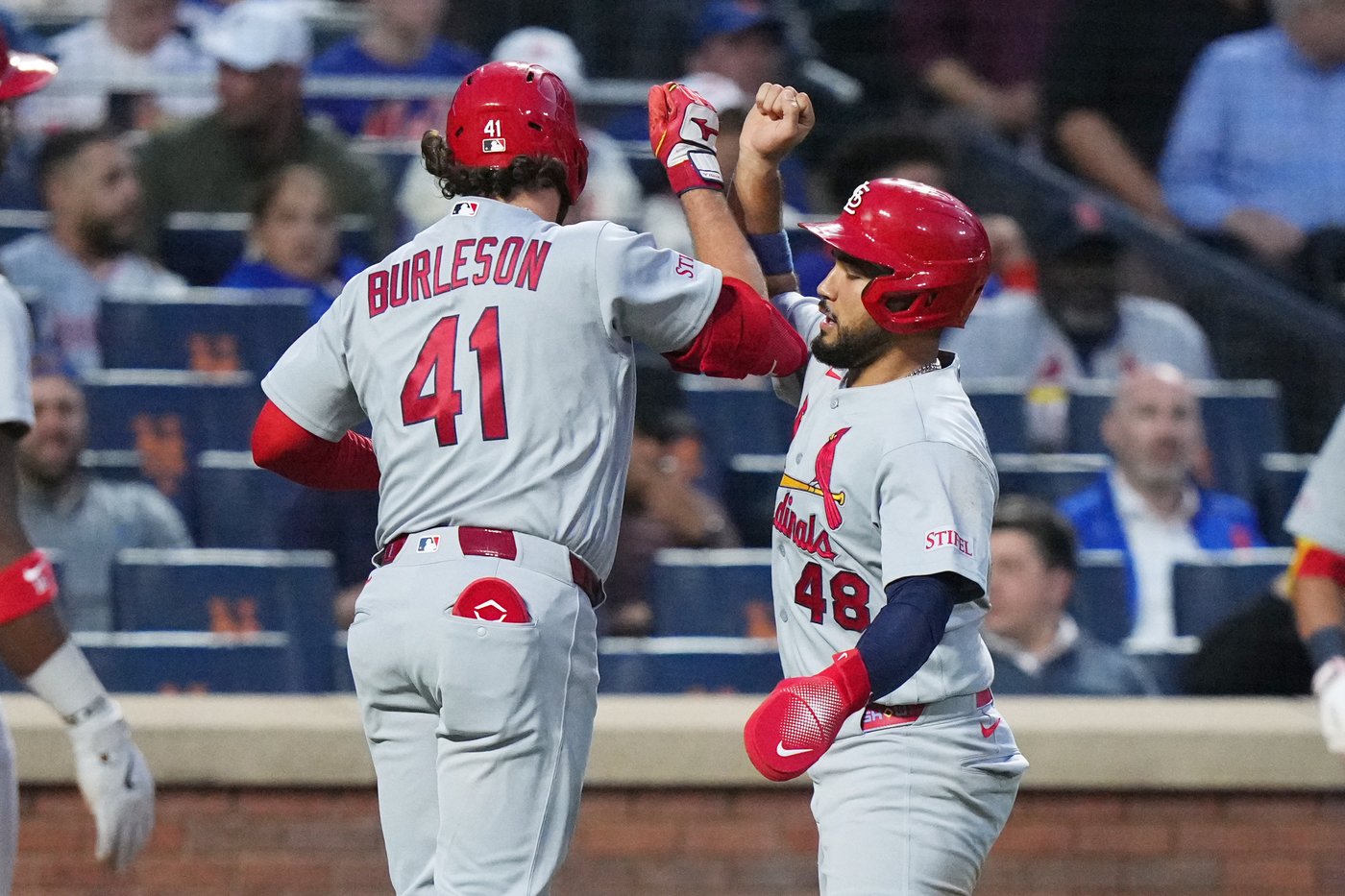 Burleson homers and drives in 3 to back May as Cardinals blank Mets 7-0 for 5th straight win | iNFOnews.ca Burleson homers and drives in 3 to back May as Cardinals blank Mets 7-0 for 5th straight win | iNFOnews.ca