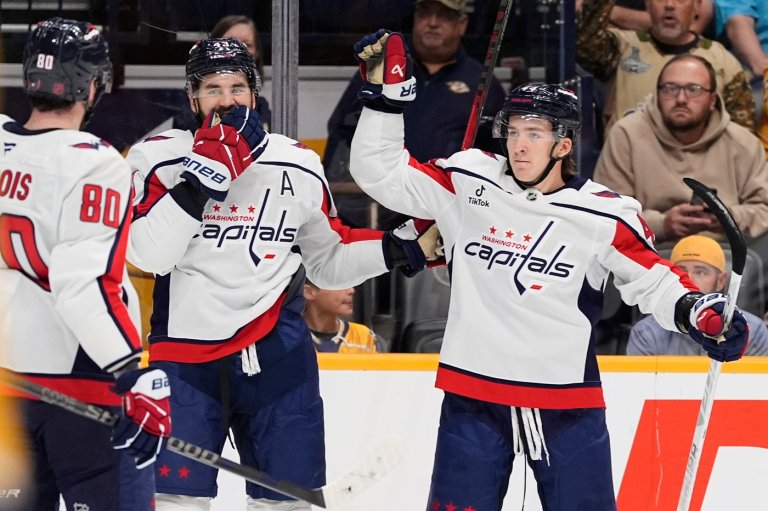 Cole Hutson scores twice as the Capitals beat the Predators 4-3 | iNFOnews.ca