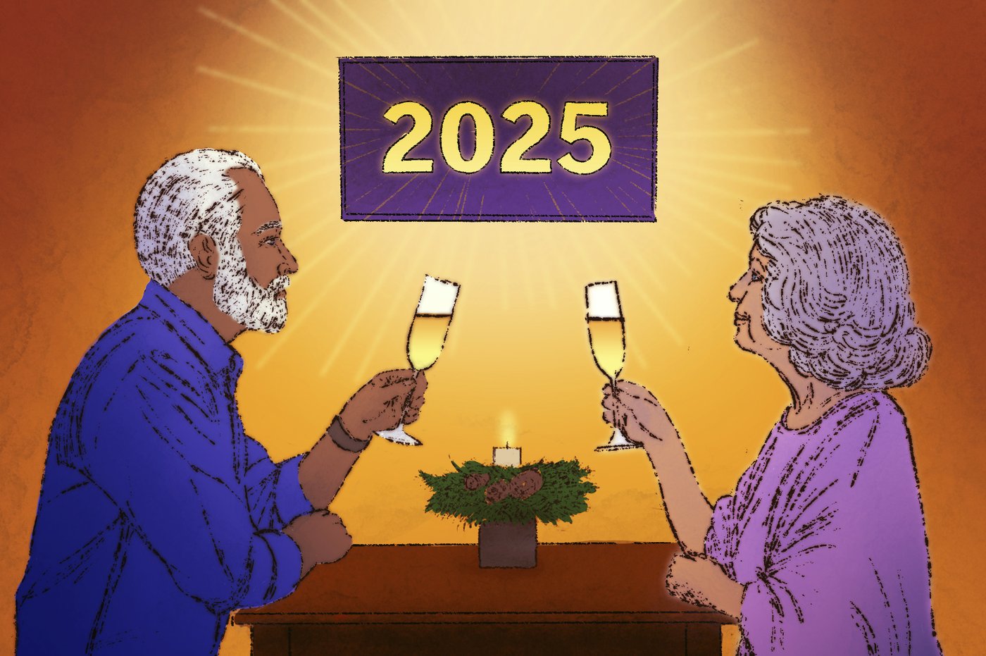 Will New Year's Eve be loud or quiet? What are the top 2025 resolutions? AP-NORC poll has answers | iNFOnews.ca Will New Year's Eve be loud or quiet? What are the top 2025 resolutions? AP-NORC poll has answers | iNFOnews.ca