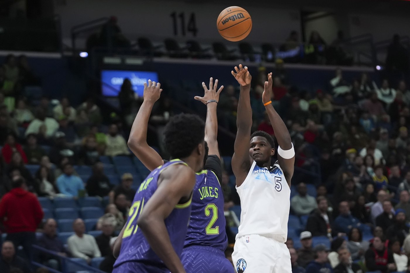 Anthony Edwards scores 32 and the Timberwolves top the Pelicans 104-97 in Zion Williamson's return | iNFOnews.ca Anthony Edwards scores 32 and the Timberwolves top the Pelicans 104-97 in Zion Williamson's return | iNFOnews.ca