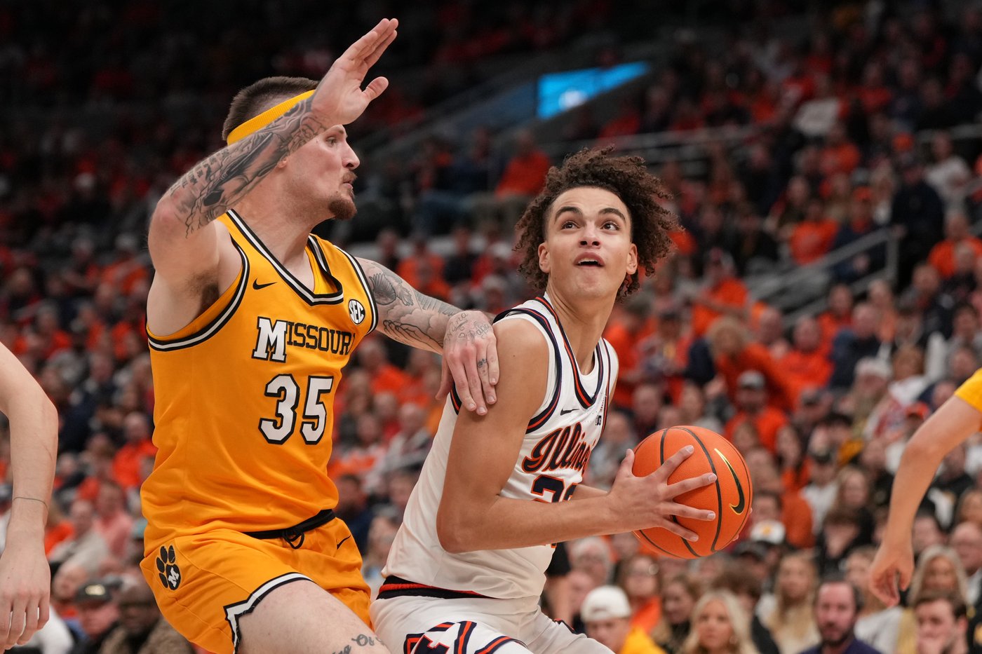 Wagler powers No. 20 Illinois past Missouri 91-48 for biggest blowout in Braggin' Rights rivalry | iNFOnews.ca