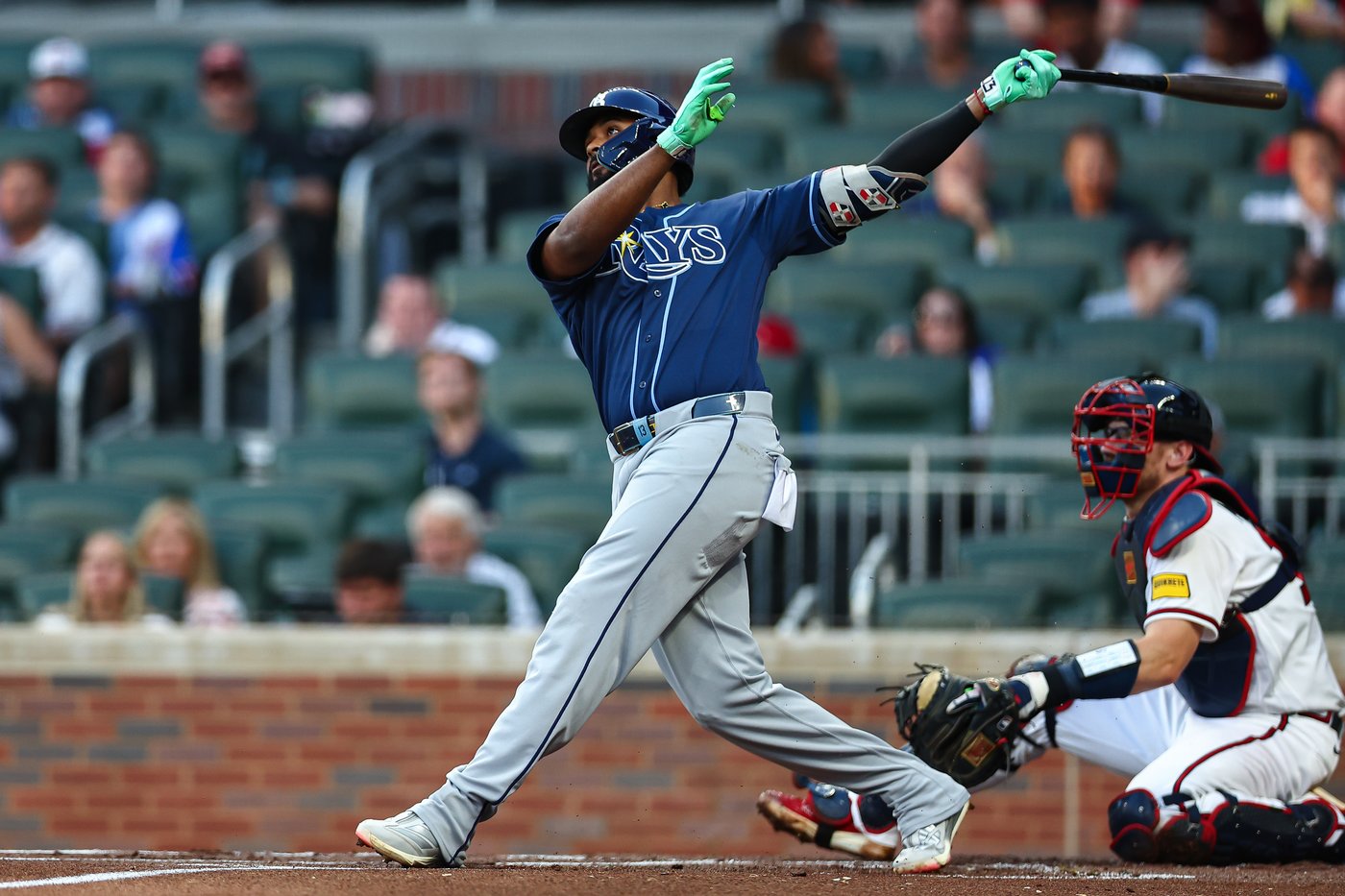 Junior Caminero hits his 39th homer as the Rays beat the Braves 7-1 | iNFOnews.ca
