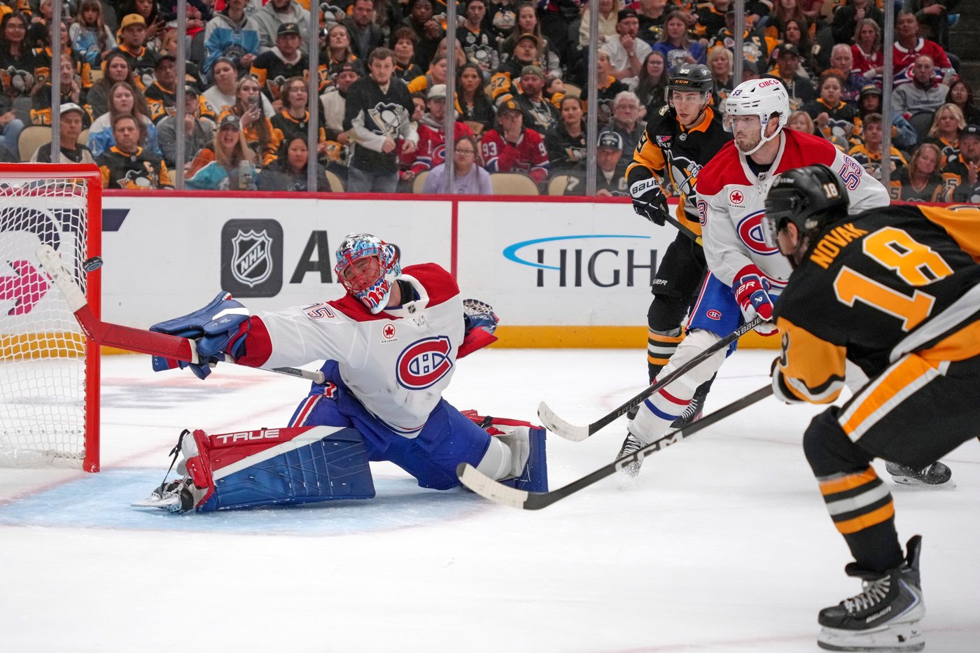 Novak scores 2 goals, including OT winner, to help the Penguins beat the Canadiens 6-5 | iNFOnews.ca Novak scores 2 goals, including OT winner, to help the Penguins beat the Canadiens 6-5 | iNFOnews.ca
