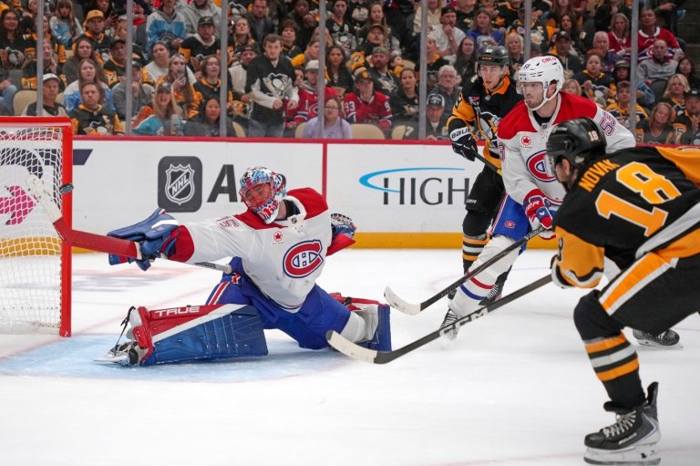 Novak scores 2 goals, including OT winner, to help the Penguins beat the Canadiens 6-5 | iNFOnews.ca